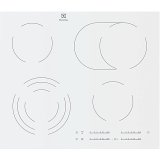 Стеклокерамическая панель ELECTROLUX  EHF96547SW