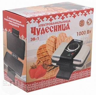 вафельница ЧУДЕСНИЦА ЭВ-1К тонкие вафли