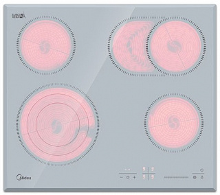 Электрическая варочная поверхность Midea MCH64767FW